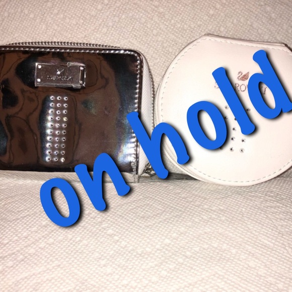 Swarovski Crystal Wallet & Swarovski Travel Jewelry Case